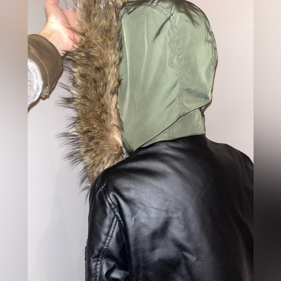 Point zero faux fur trim hooded anorak - Picture 4 of 10